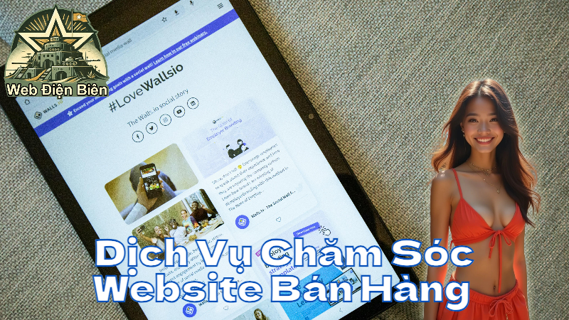 Dịch Vụ Chăm Sóc Website Bán Hàng Uy Tín